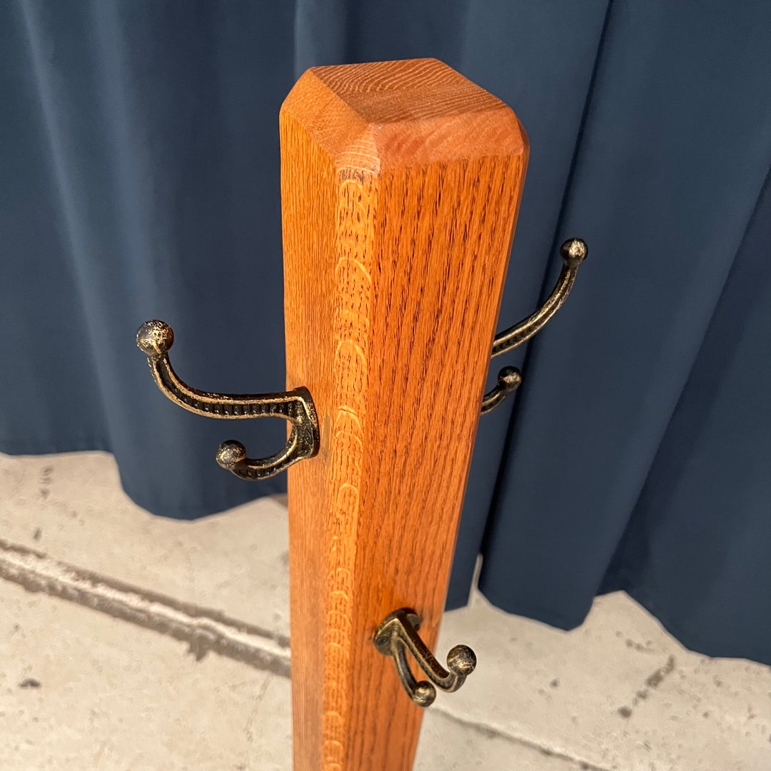 Oak Coat Rack